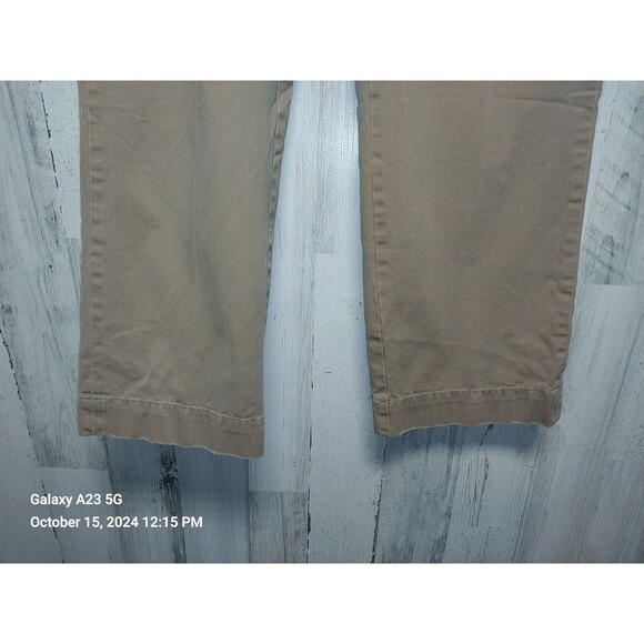 Polo Jeans Company Ralph Lauren Men's Tan Chino Pants Size 33X30 (Actual 35x29) - Picture 2 of 11